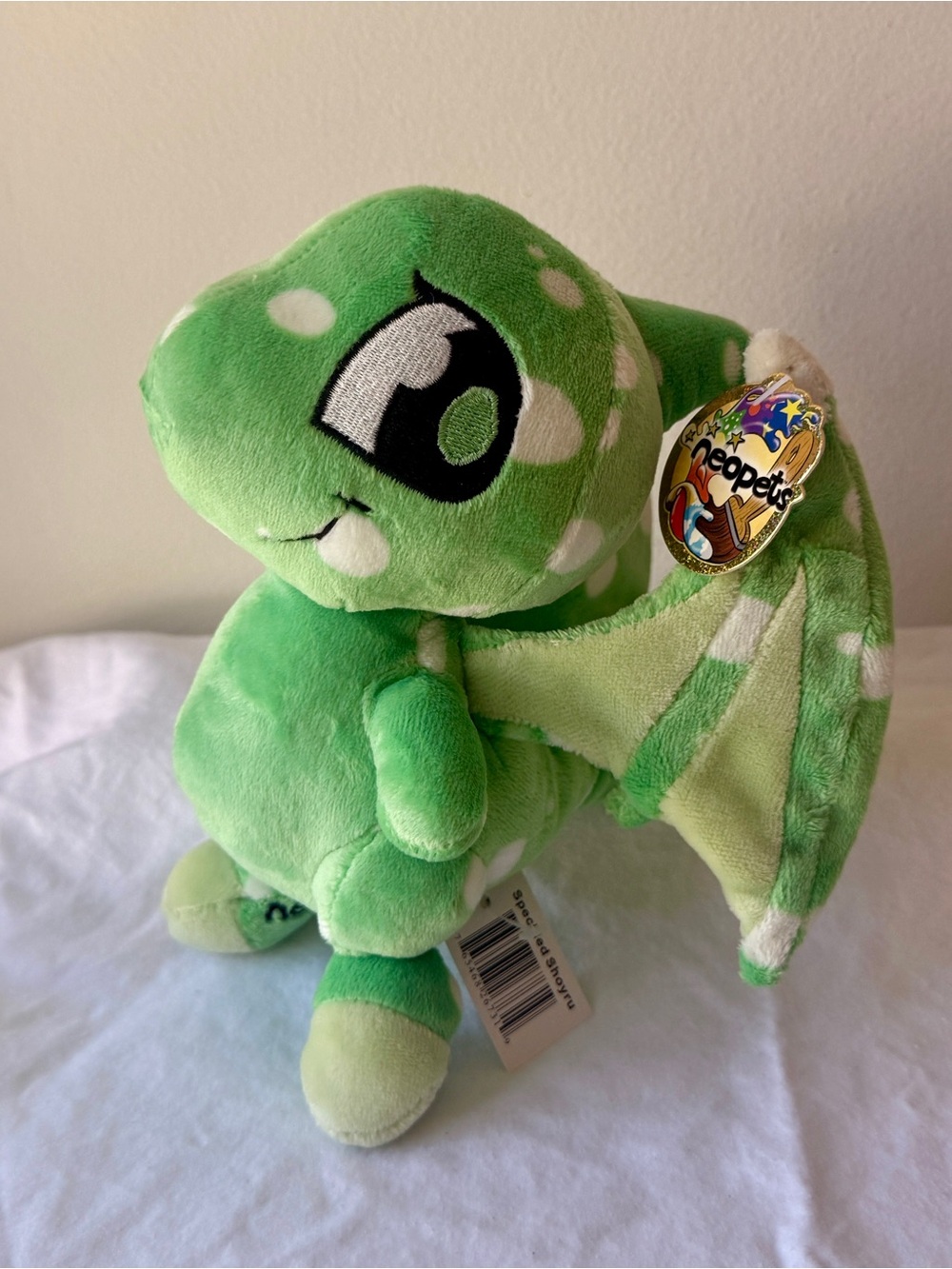 Neopets | Speckled Shoyru Plushie — Vintage 2004